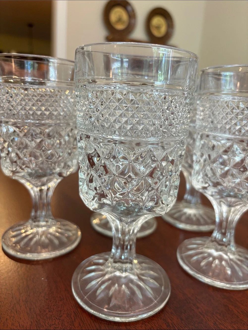 Wexford by Anchor Hocking Wine/Water Goblets SET OF 5